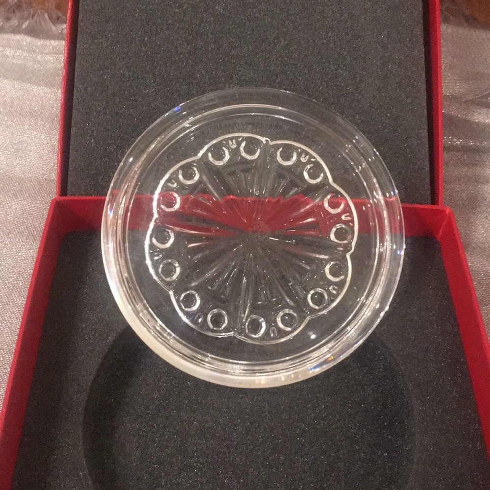 Baccarat Wine Bottle Coaster